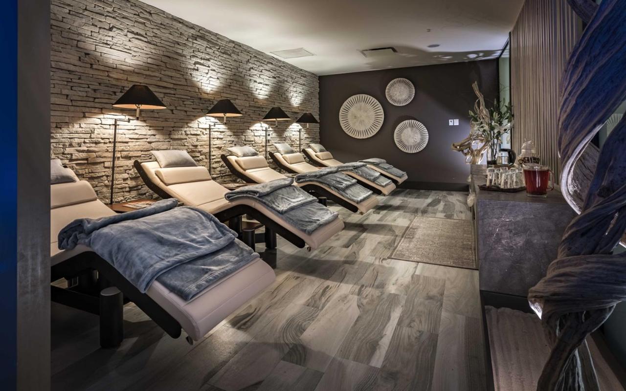 Safi Royal Luxury Valle San Pedro Garza Garcia Buitenkant foto The relaxation room at the spa